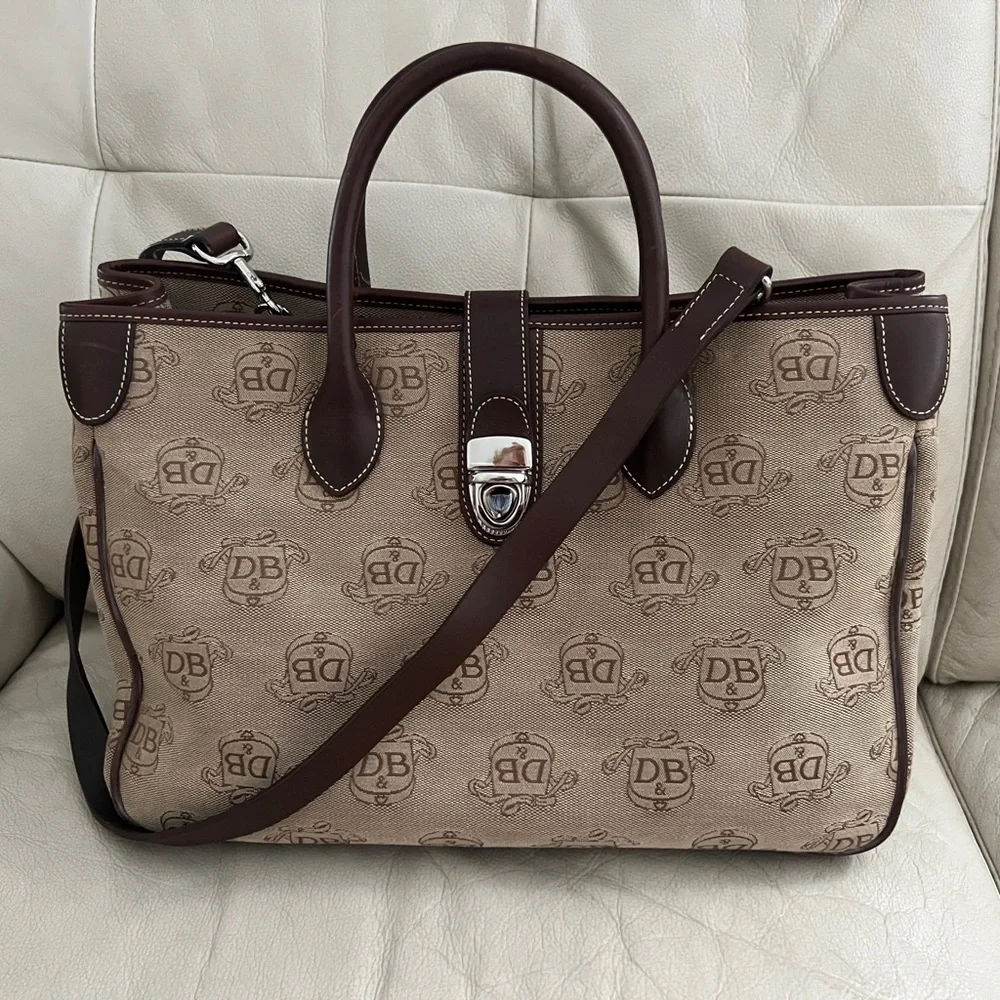 Rooney & Bourke Donegal Crest double handle satchel Dooney & Bourke